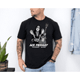 thumbnail image 2 of Acce FrehHley Rock Star Vintage Graphic T-Shirt, KISsz Rock Band Unisex Cotton Tee, Ver 2, 2 of 7