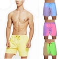 thumbnail image 3 of Magical Change Color Beach Shorts Summer Men Trunks Traje de baño Traje de baño Quick Dry Bathing Shorts Beach PantKids 4S, 3 of 5