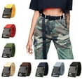 thumbnail image 2 of Decodeary Outdoor Breathable Men Waist Belt Quick Release Buckle Red, 2 of 9