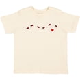 thumbnail image 3 of Inktastic Ladybug Trail Girls Toddler T-Shirt, 3 of 5