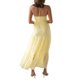 thumbnail image 5 of Vestido largo Tsseiatte de verano para mujer, sin mangas, con cuello halter, anudado, espalda descubierta, bajo con volantes, fluido, 5 of 8
