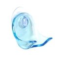 thumbnail image 3 of Percha para máquina de afeitar con ventosa, estante colgante transparente, estante de almacenamiento para baño, azul, 3 of 8