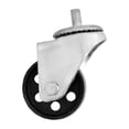 thumbnail image 4 of Rueda giratoria de 11,7 cm con freno, rueda de repuesto roscada giratoria de 360 ​​grados para carrito de muebles y electrodomésticos de cocina., 4 of 8