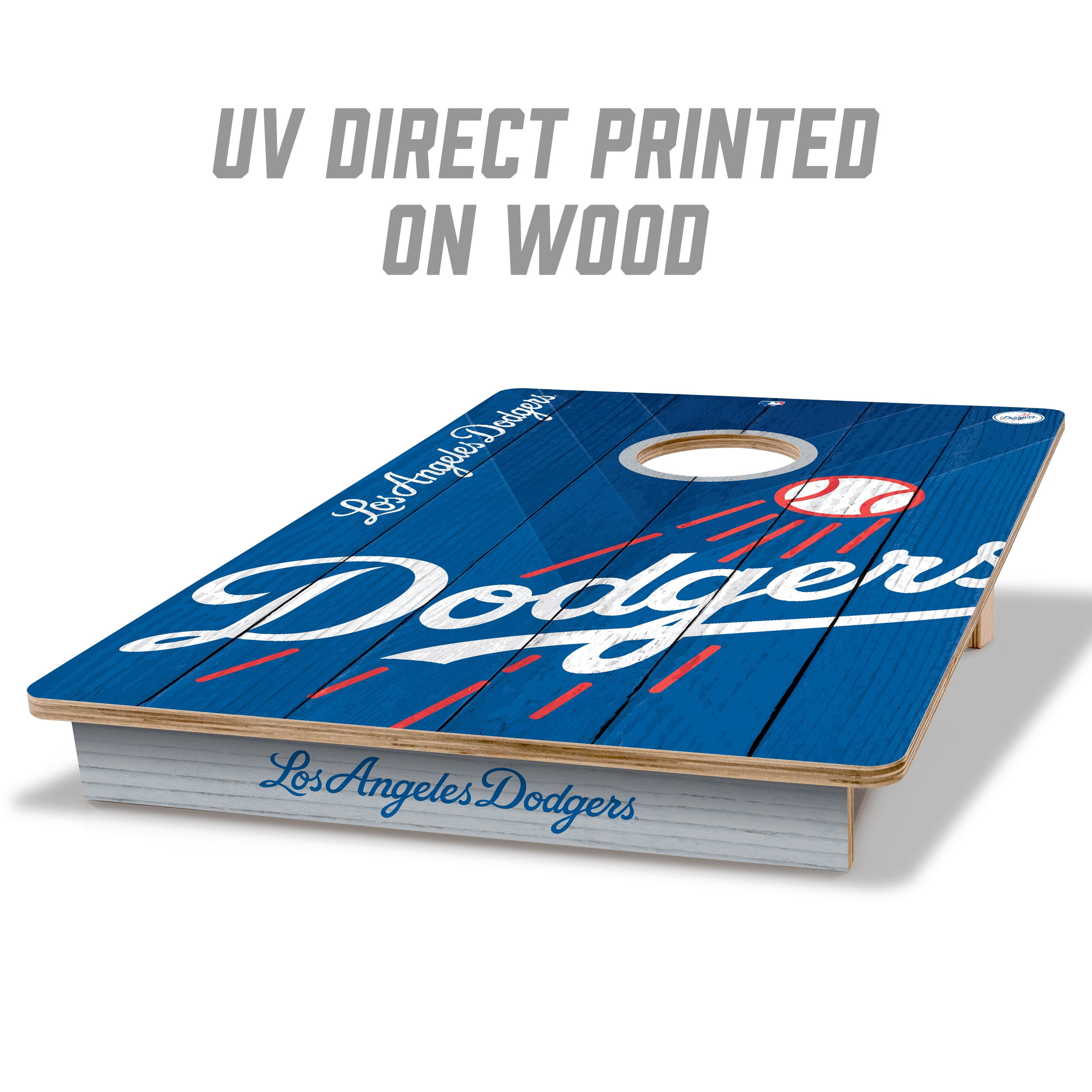 YouTheFan MLB Los Angeles Dodgers 2' x 3' Cornhole Game No Bags