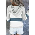 thumbnail image 6 of ONLYSHE Women's Tie-Dye Button-Down Oversized Hoodie, Casual Long Sleeve Pullover Top, 6 of 6