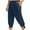 Navy, variant on LADIGASU Men'sCasual Cotton And Linen Ankle Strap Mid Length Pants Medieval Pirate Pants
