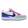thumbnail image 2 of Nike Court Borough Low Recraft GS Girls Shoes Size 6.5, Color: White/Dark Obsidian, 2 of 3