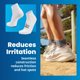 thumbnail image 5 of Calcetines Balega Hidden Comfort Quarter para running, negros, talla grande, 5 of 8