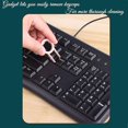 thumbnail image 5 of Kit de limpieza de Airpods para aspiradoras de computadora 7 en 1, juego de cepillo limpiador de teclado con bolígrafo, mini con extractor de teclas, cepillo de limpieza para auriculares y kit de limpieza para oso de fresa Electrónica, 5 of 5