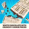 thumbnail image 4 of Feastables Mr Beast Cookies and Creme White Chocolate Bar, 2.1 oz (60g), 1 Bar, 4 of 8