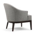 thumbnail image 3 of Simpli Home Louise Tub Chair in Warm Slate Gray, 3 of 5