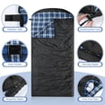 thumbnail image 4 of Saco de Dormir AGEMORE de Franela de Algodón Ligero para Adultos, 4 of 7