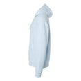thumbnail image 3 of ComfortWash by Hanes B35800266 Garment-Dyed Unisex Hooded Sweatshirt, Soothing Blue - Extra Large, 3 of 4