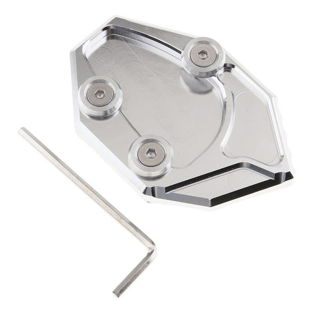 Almohadilla para soporte de motocicleta Zulema Almohadilla para 11-12 GTR1400 08-11 Plata Astilla