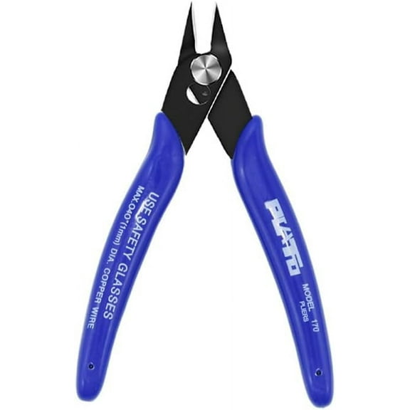 Simyoung Wire Cutter Side Cutting Nippers Wire Cutter Snips Shears Diagonal Pliers Tool