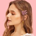 thumbnail image 5 of Varita rizadora Rucci Professional 2 en 1, dos tamaños de rizo, un barril de cerámica para rizos naturales, oro rosa, 5 of 5