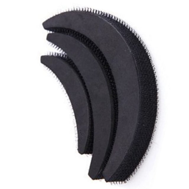 3PCS Women Volume Hair Base DIY Bump Styling Clip Stick Bun Maker Insert Tool, Easy to Use, Anti Slip Texture,Volume Up, Hair Styling Decoration, DIY Hair By Yourself