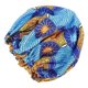 thumbnail image 4 of Double Layer Hair Care Bonnet For Women Sleep Round Blue 1Set, 4 of 4