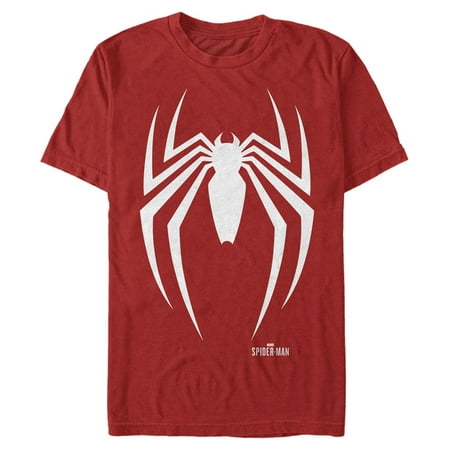 Men's Marvel Gamerverse Spider-Man Logo Graphic Tee Red X Large