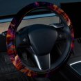 thumbnail image 2 of Jellyfish 14.5 Inch Printing PVC Leather Car Wheel Cover Auto Accessories Steering Wheel Cover, 2 of 6