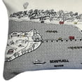 thumbnail image 4 of 45" White Philadelphia Daylight Skyline Lumbar Decorative Pillow, 4 of 5