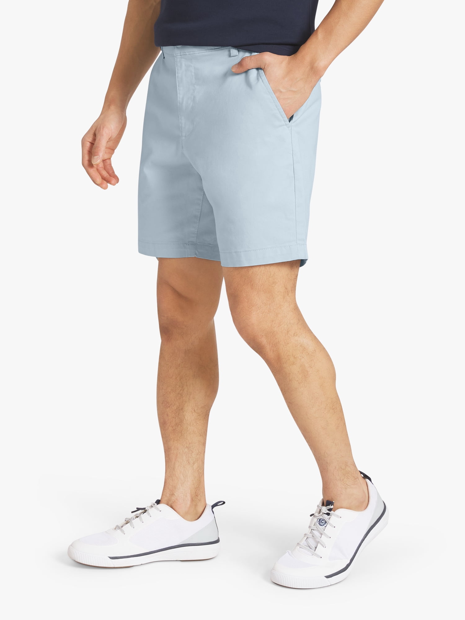 Chaps Men's & Big Men's Flat Front Shorts, Sizes 30-42, 8" Inseam