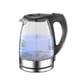 thumbnail image 4 of 1.7l Glass Electric Kettle Auto Shut Off Led Illuminating Water Kettle With Eu Plug (blue Light), 4 of 4