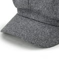 thumbnail image 4 of Visland Fashion Newsboy Cap Bakerboy Cabbie Gatsby Pageboy Visor Beret Hat,Autumn Winter Warm, 4 of 6