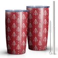 thumbnail image 2 of Christmas 20oz Stainless Steel Mobile Tumbler – Vacuum Insulated Coffee Mug with Lid, Spill-Proof Travel Cup for Hot & Cold Drinks, 2 of 7
