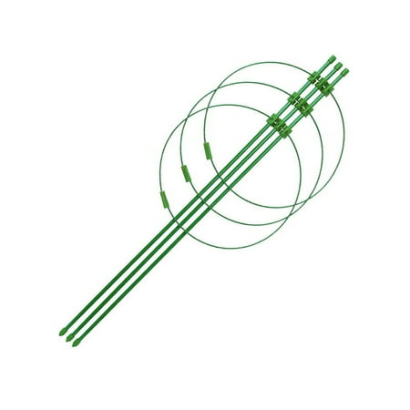 Plant Support Tomato Cages for Garden 4 Pack 18 inch Tomato Stakes Plant Stakes for Climbing Plants Adjustable Plant Trellis for Peony Support(4 Pack with 4pc Watering Tip Nail and 20 Clips) Plant Support Tomato Cages for Garden 4 Pack 18 inch Tomato Stakes Plant Stakes for Climbing Plants Adjustable Plant Trellis for Peony Support(4 Pack with 4pc Watering Tip Nail and 20 Clips)