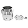 thumbnail image 4 of 20 Liter 5.28 Gallon Stainless Steel Milk Can Wine Milk bucket Wine Pail Bucket Milk Can Tote Jug with Sealed Lid Heavy Duty, 4 of 15