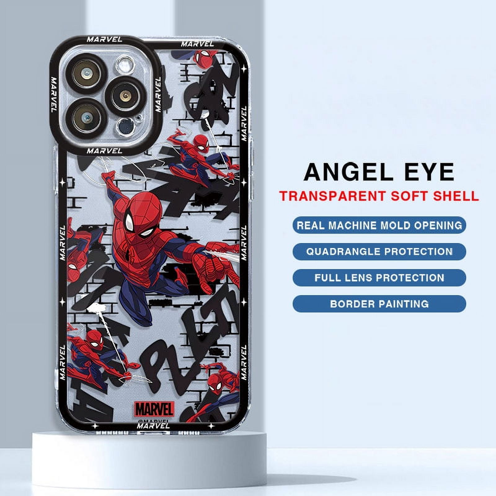 Venom Spiderman Phone Case for Apple iPhone 15 Pro 14 Pro Max 13