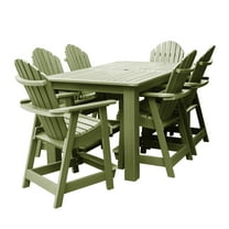 Hamilton 7pc Rectangular Counter Height Dining Set 72" x 42"