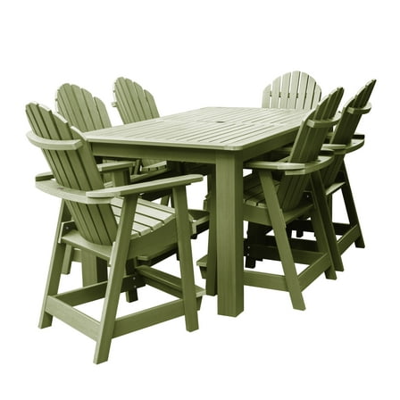 Hamilton 7pc Rectangular Counter Height Dining Set 72" x 42"