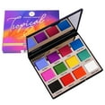 thumbnail image 3 of Narrative Cosmetics Tropical Sunset Eyeshadow Palette, 12 Highly Pigmented Colors, Professional Talc-Free Eye Makeup, 3 of 9