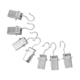 thumbnail image 4 of Clips de metal, 100 unidades, clips para cortinas, colgadores de cortinas premium, clips para fotos, elegantes y modernos Jadeshay  A, 4 of 8