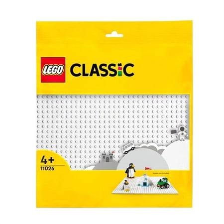 レゴ(LEGO) クラシック 基礎板(ホワイト) おもちゃ 玩具 誕生日 プレゼント ブロック 知育 男の子 女の子 子供 4歳 5歳 6歳 ご