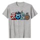 thumbnail image 4 of Women's Football Graphic T-Shirt, Women's Soccer Letter Print Short Sleeve T-Shirt - Casual Summer Neck Top for Sports Fans, Everyday Wear for Soccer Tournament 2026 Light Gray Size: 2XL, 4 of 4