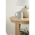 thumbnail image 4 of Kate and Laurel Foxford Tiered Round Side Table, 22 x 22 x 25, Light Natural, Transitional Two-Tier Circle Nightstand Table with Storage for Use as Living Room End Table, 4 of 10