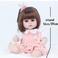 thumbnail image 2 of 16in Reborn Doll With Enamel Body - Perfect Gift, 2 of 4