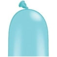 thumbnail image 2 of 260Q Qualatex Caribbean Blue Latex Entertainer Balloons (100 Pack) - Party Supplies Decorations, 2 of 2