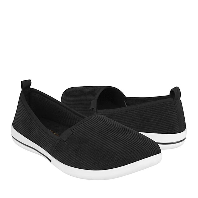 ZAPATOS DAMA STYLO 17154 TEXTIL NEGRO Stylo 17154