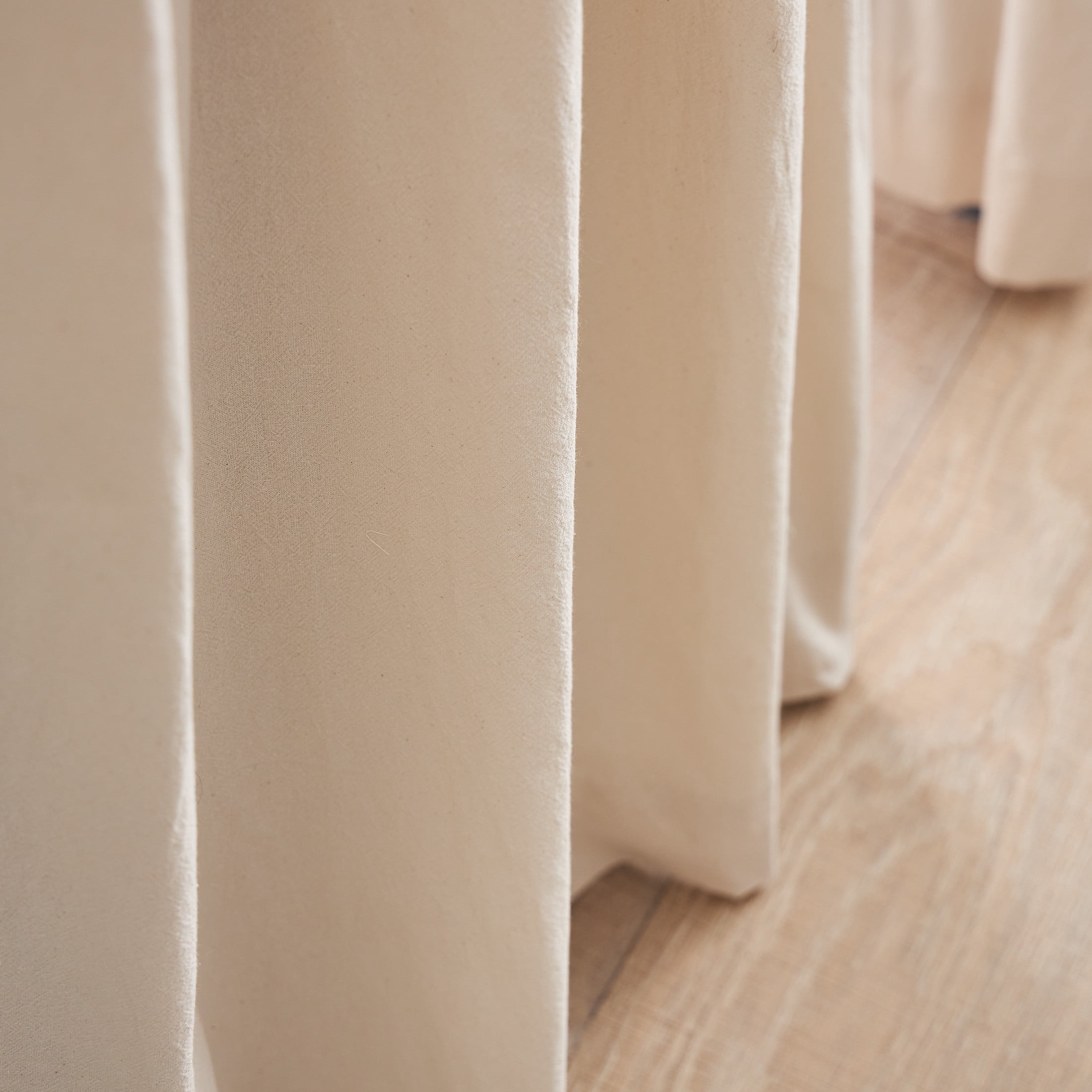 Peri Home Sanctuary Backtab, Color Linen, 50" x 84", Cotton, Room Darkening, Curtain Panel Pair