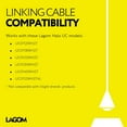 thumbnail image 6 of Linking Cord for UC01 Under Cabinet Light, White, 32 Inch, LC0132WH, 6 of 6
