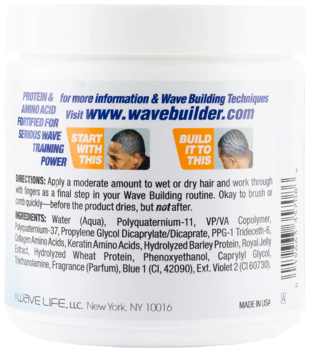 【未開封】AS WAVE CREAM &イオンゲル WaveBuilder Spin N' Classic Original Formula Wave Cream, 8 oz