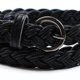 thumbnail image 4 of Cinturón de cintura trenzada para mujer Cinturón de cintura tejido para mujer Cintura delgada trenzada Cinturones de cintura retro Negro Negro Magideal Cinturón de cintura trenzada para mujer, 4 of 4