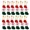 Red+Green(24Pcs), variant on AmaMary Mini Christmas Stockings 24 Pcs 4.3 x 3.9" Knitted Rustic Christmas Stockings Tiny Xmas Stockings Christmas Tree Ornaments for Party Holiday Family Home Décor