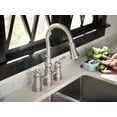 thumbnail image 3 of Moen S73204NL Weymouth Two Handle Pulldown Kitchen Faucet, Polished Nickel, 3 of 7