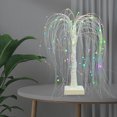 thumbnail image 4 of KAKOWELY 1 juego de decoración de árbol de sauce iluminado con LED RGB para otoño, adorno para interior, sin pilas, 4 of 4