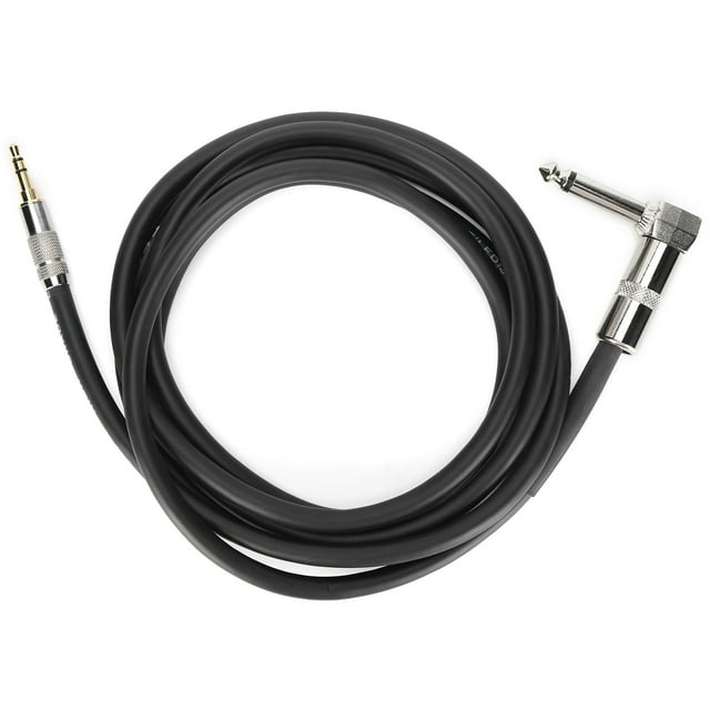 Cable de audio estéreo JORINDO de 6,35 mm macho a 3,5 mm macho para guitarra, piano, amplificador y teléfonos móviles (JD6089, 2 m/6,7 pies)